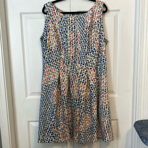 Multicolor Sleeveless Dress
